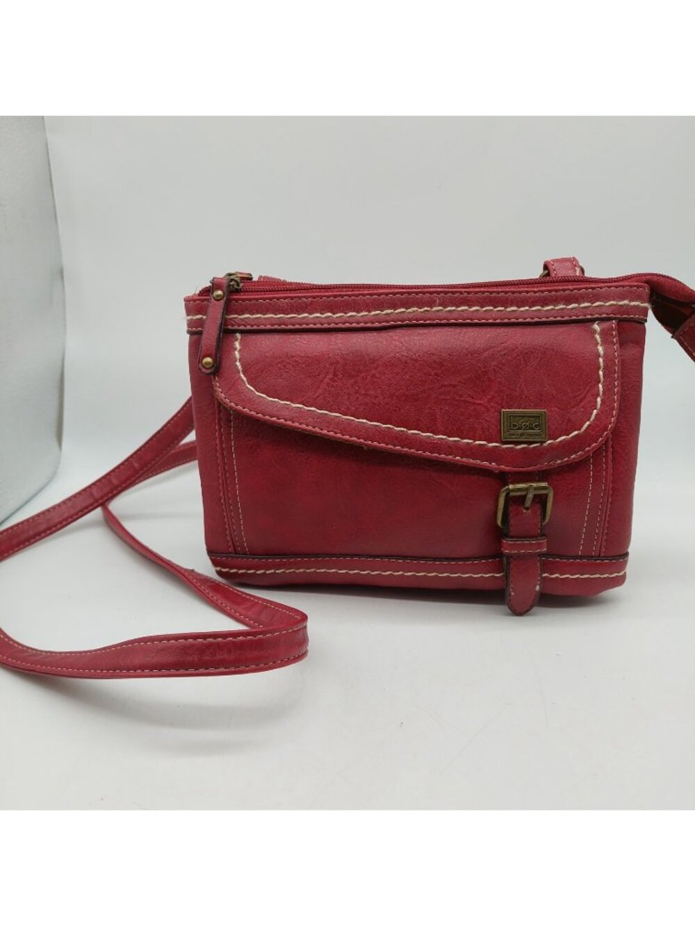 BOC Ladies Handbag Crossbody Trifold Wallet READ